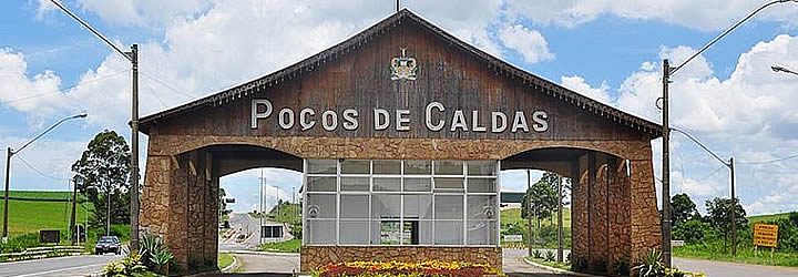 Poços de Caldas - MG, Entrada da cidade Poços de Caldas - MG, Entrada da cidade