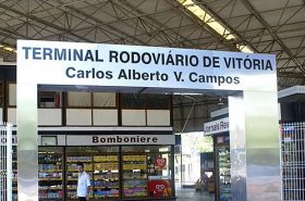 Rodoviária de Vitória - Faixada