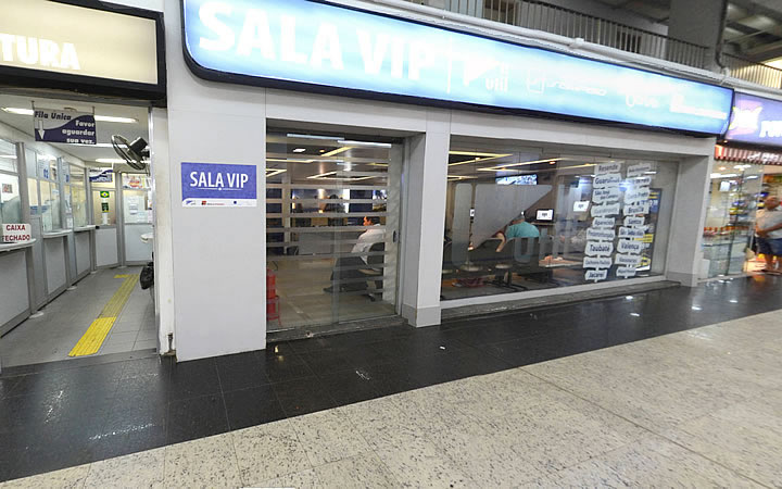 Sala Vip na rodoviária novo rio