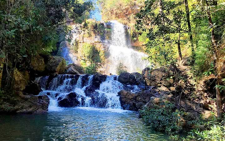 Cachoeira Garganta em Pirenópolis