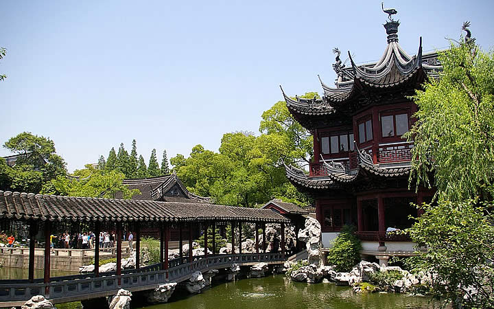 Jardim Yuyuan em Xangai