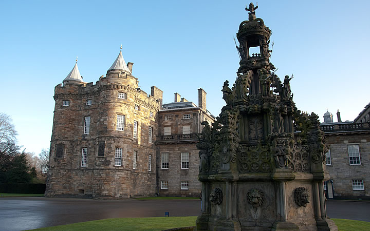 Palácio de Holyrood em Edimburgo