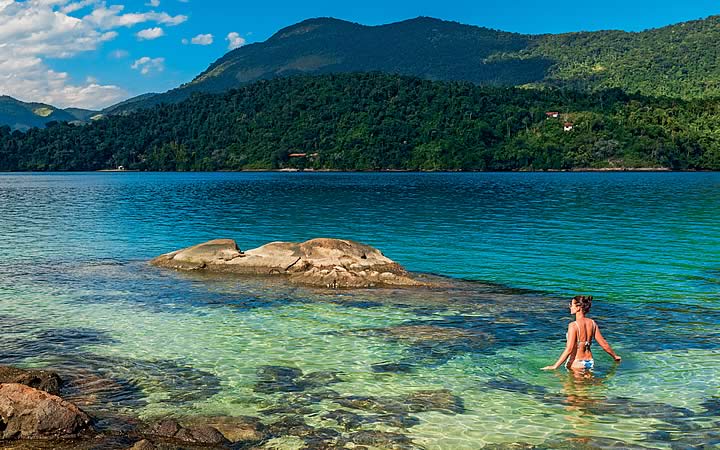 Praia do Saco em Paraty