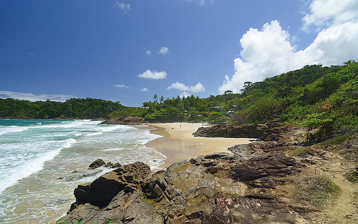 Praias do Tiririca em Itacaré Praias do Tiririca em Itacaré