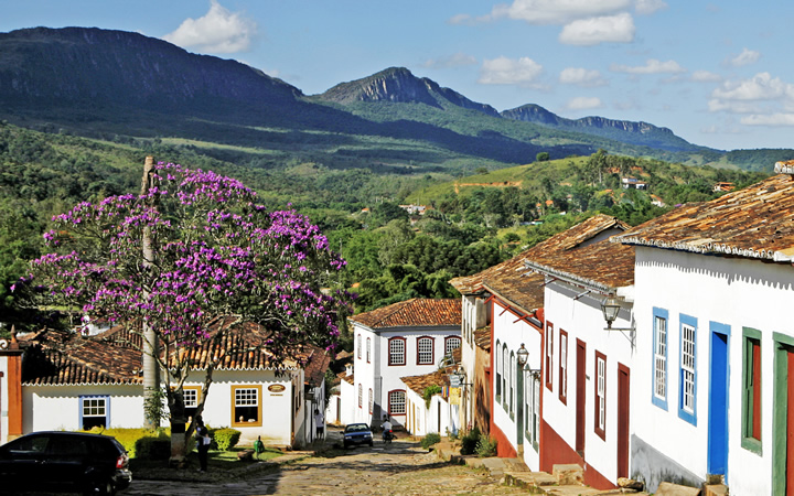 Vista da Serra de São José em Tiradentes MG Vista da Serra de São José em Tiradentes MG
