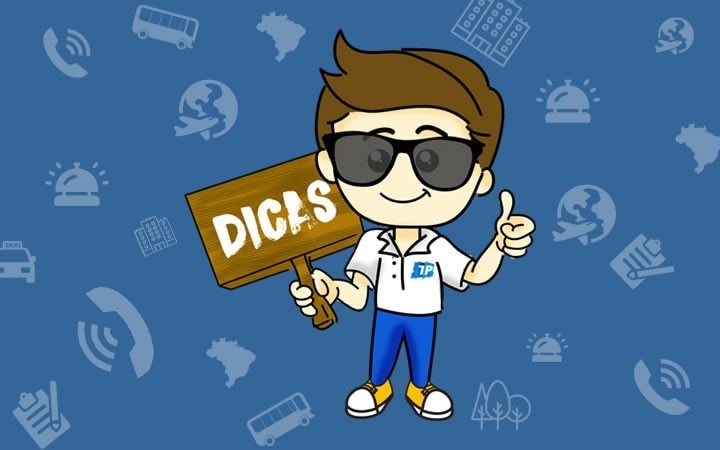 Mascote Transportal - Dicas Mascote de Dicas da Transportal Viagens