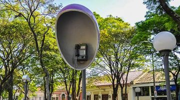 Orelhão Gigante em Itu - SP