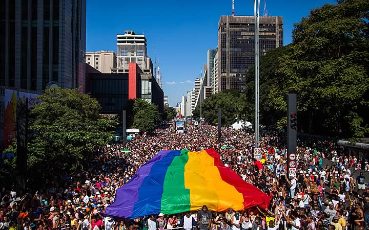 Parada do orgulho LGBT - Avenida Paulista - SP