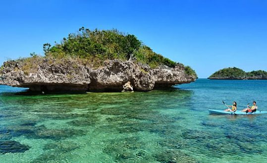 Caiaque nas Ilhas Filipinas