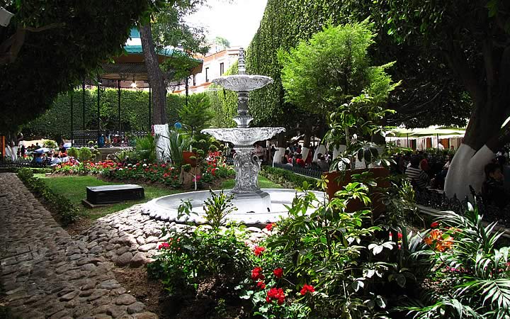 Jardím de la unión em Guanajuato Jardím de la unión em Guanajuato