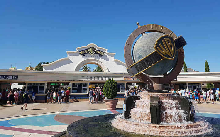 Parque de diversões Warner em Madrid