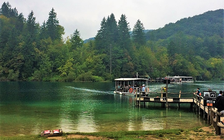 Passeios de barco - Lagos de Plitvice