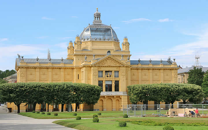 Pavilhão de Arte em Zagreb