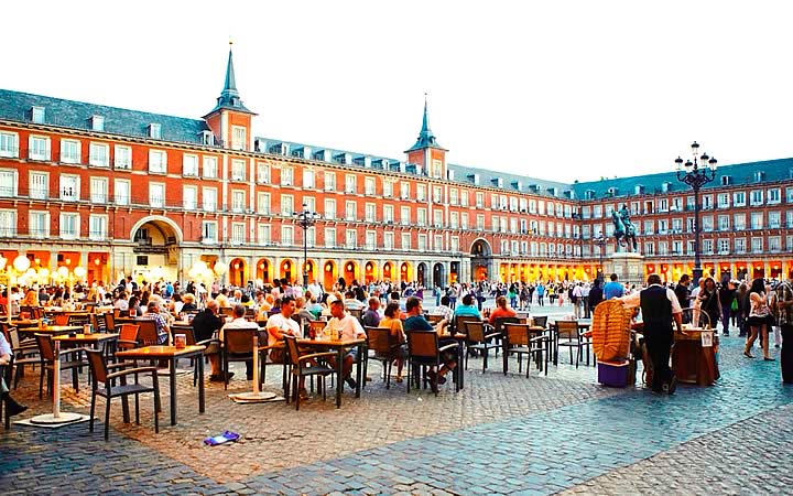 Plaza mayor em Madri