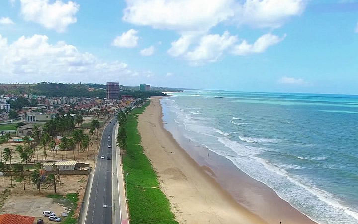 Praia Cruz das almas em Maceió