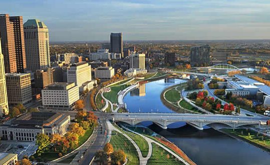 Rio Ohio em Cincinnati