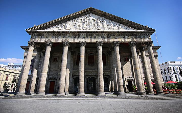 Teatro Degollado em Guadalajara