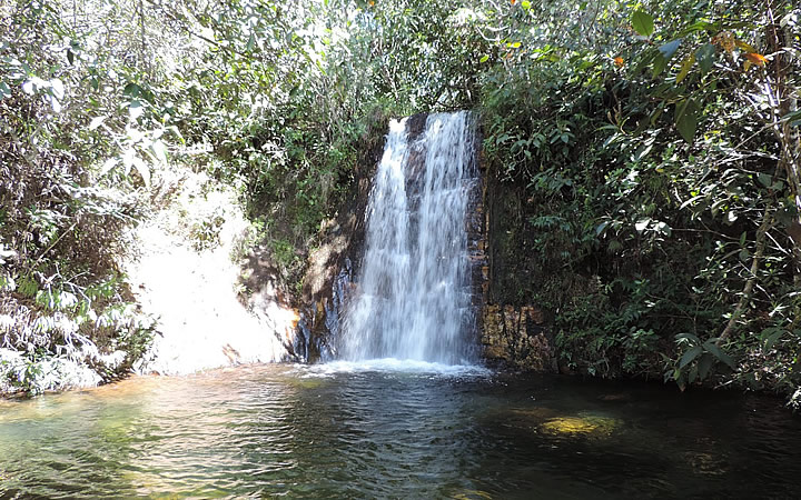 Cachoeira dos Cristais na Chapada dos Veadeiros Cachoeira dos Cristais na Chapada dos Veadeiros