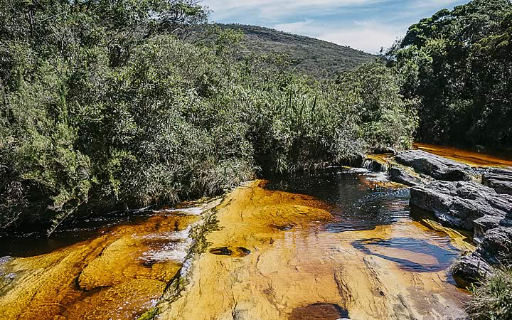 Cachoeira em Ibitipoca Cachoeira em Ibitipoca
