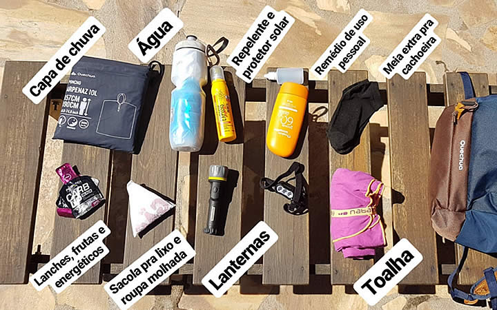 Dicas sobre o que levar na trilha para a Chapada dos veadeiros Dicas sobre o que levar na trilha para a Chapada dos veadeiros