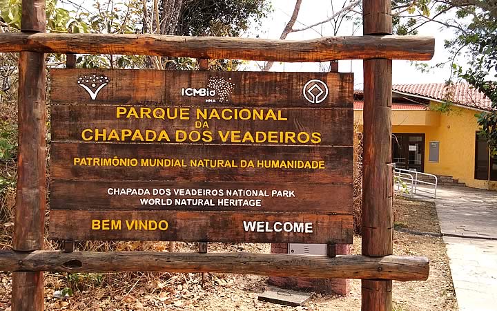Entrada do Parque Nacional dos Veadeiros Entrada do Parque Nacional dos Veadeiros