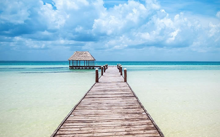 Ilha de pescadores Holbox em Cancún
