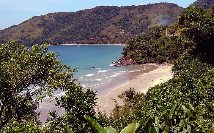 Praia Brava em Ubatuba Praia Brava em Ubatuba