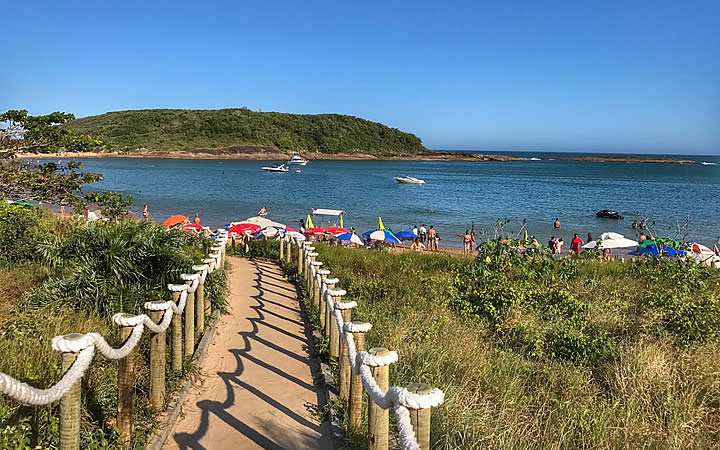 Praia Enseada Azul em Guarapari Praia Enseada Azul em Guarapari