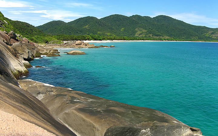 Praia Lopes Mendes em Ilha Grande Praia Lopes Mendes em Ilha Grande