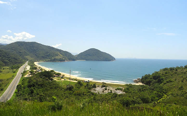 Praia Vermelha do Norte em Ubatuba Praia Vermelha do Norte em Ubatuba