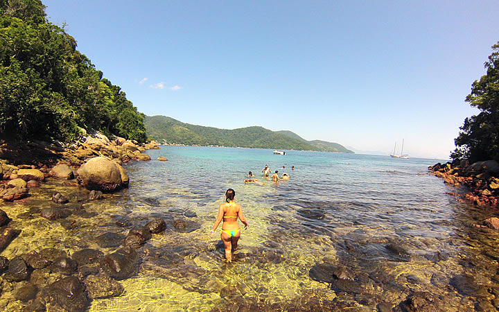 Praia da Feiticeira Praia da Feiticeira em Ilha Grande