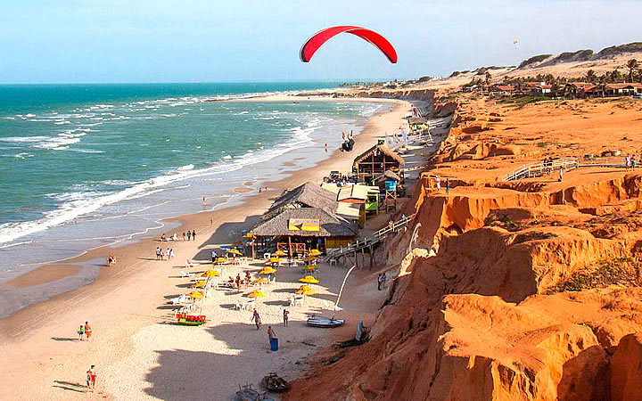 Praia de Canoa Quebrada Praia de Canoa Quebrada