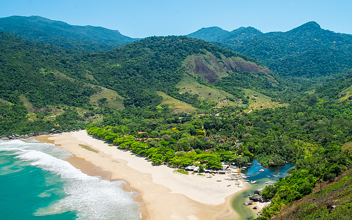 Praia do Bonete em Ilhabela Praia do Bonete em Ilhabela