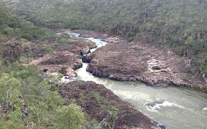 Rio São Miguel - Chapada dos veadeiros Rio São Miguel - Chapada dos veadeiros
