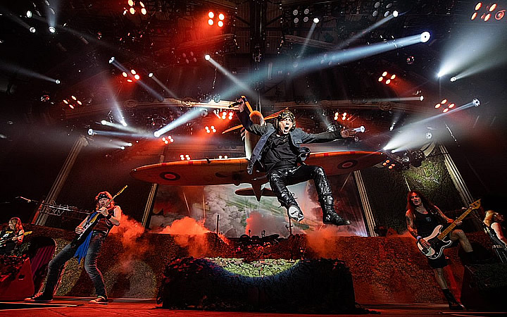 Banda Iron Maiden no Rock in rio Banda Iron Maiden no Rock in rio