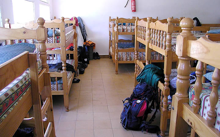 Camas de um quarto de Albergue