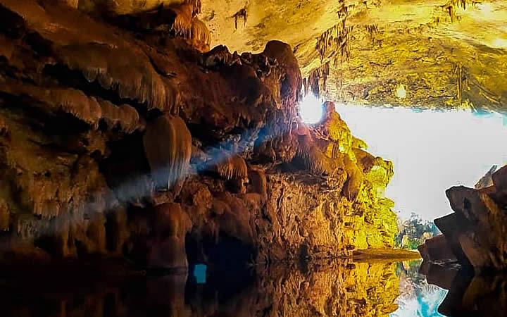 Interior da Gruta do Sumidouro Interior da Gruta do Sumidouro