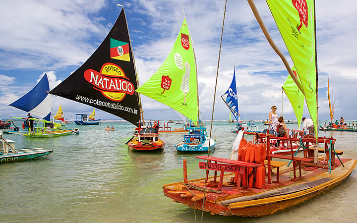 Jangada em Porto de Galinhas Jangada em Porto de Galinhas