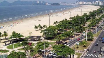 Orla da Praia de Santos