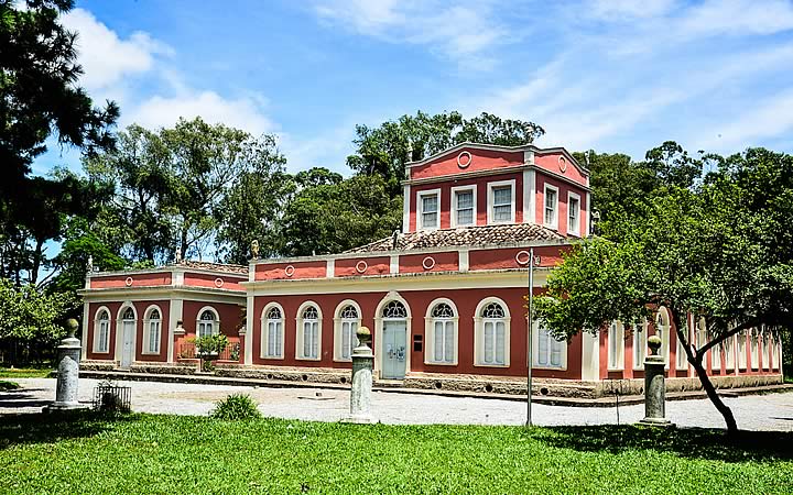 Parte da frente do Museu da Baronesa