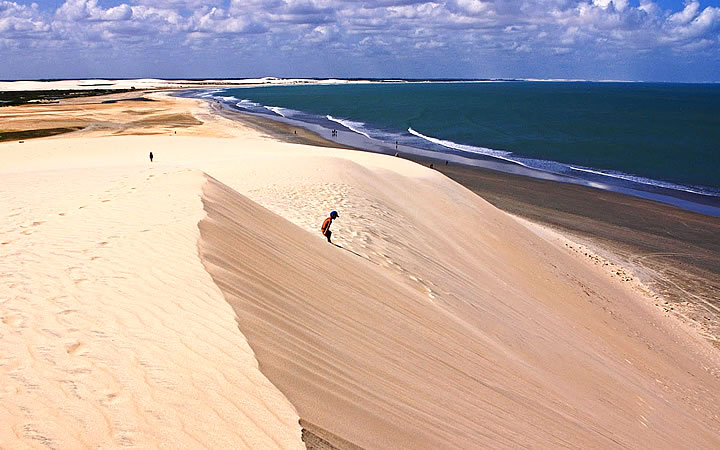 Praia das Dunas em Sergipe