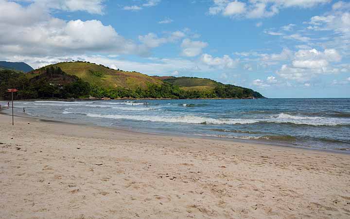 Praia em Maresias Praia em Maresias