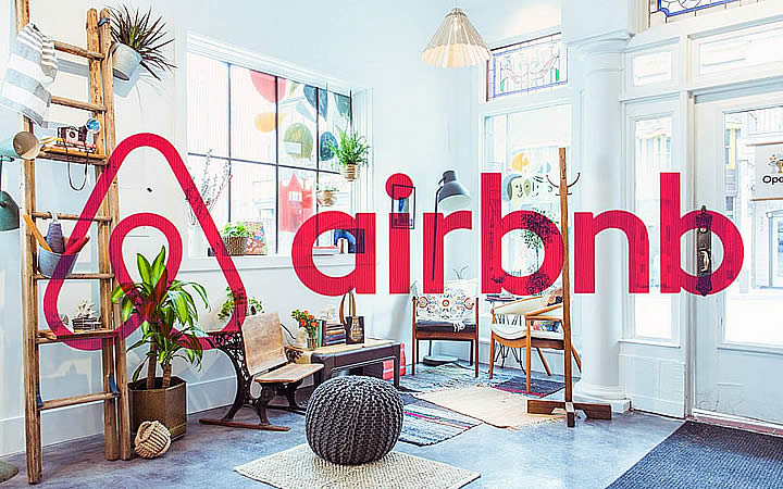 Quarto de hospedagem da Airbnb