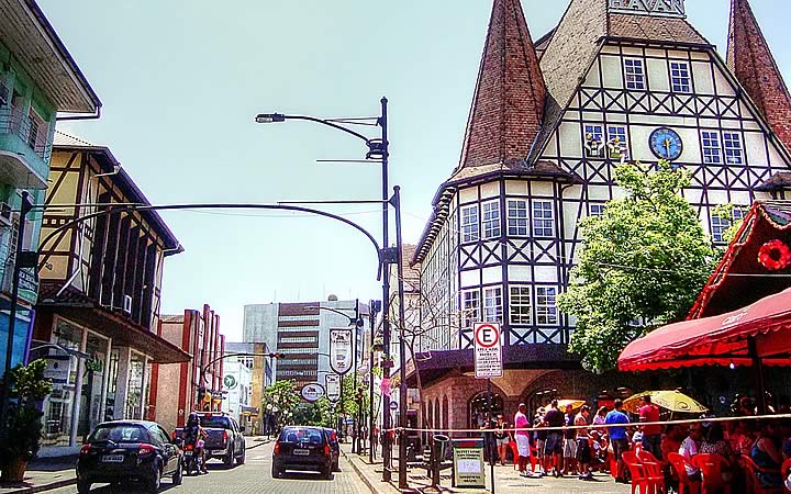 Rua do Centro de Blumenau Rua do Centro de Blumenau