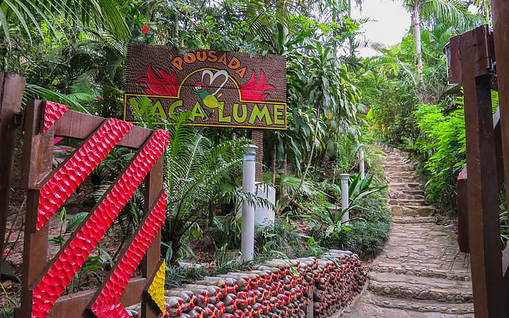 Entrada da Pousada Vagalume Entrada da Pousada Vagalume