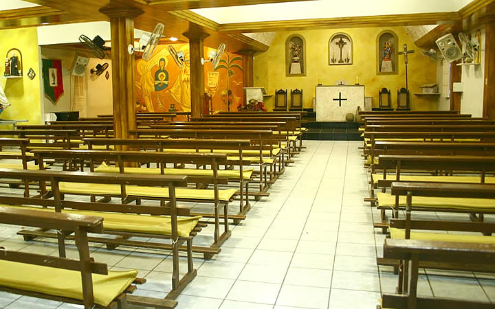 Interior da Igreja de São Miguel do Arcanjo Interior da Igreja de São Miguel do Arcanjo