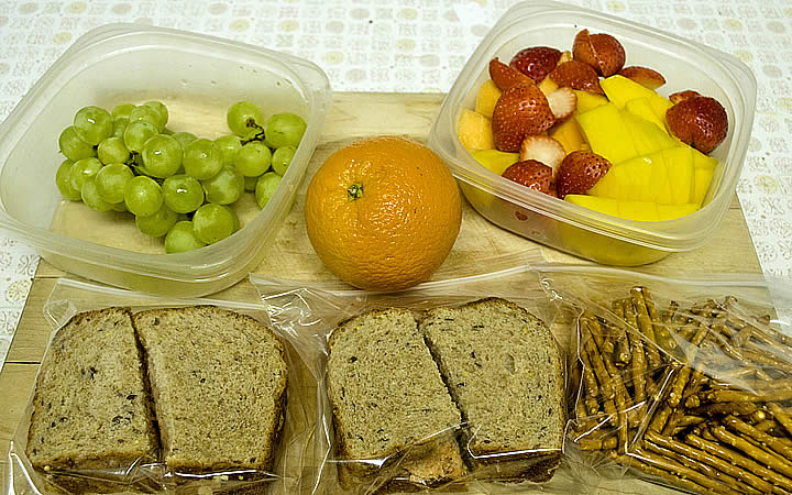 Lanches para viagem Lanches para viagem
