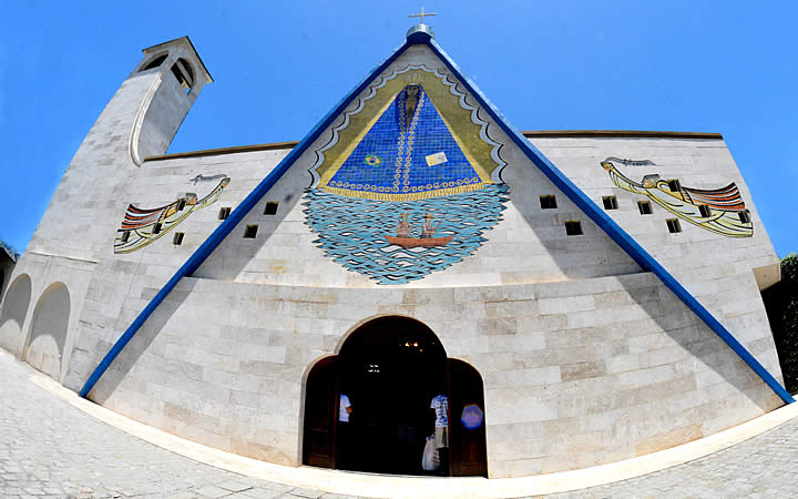 Parte de Fora do Santuário Nossa Senhora da Conceição Aparecida - Imbuí em Salvador Parte de Fora do Santuário Nossa Senhora da Conceição Aparecida - Imbuí em Salvador