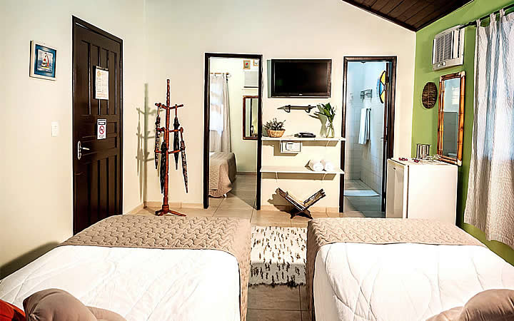 Quarto de Pousada na Ilha do Mel Quarto de Pousada na Ilha do Mel