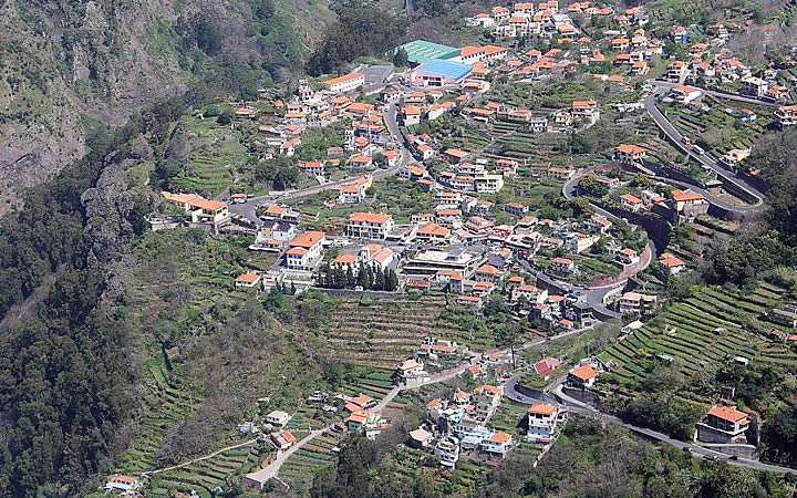 Visão aérea do Curral das freiras